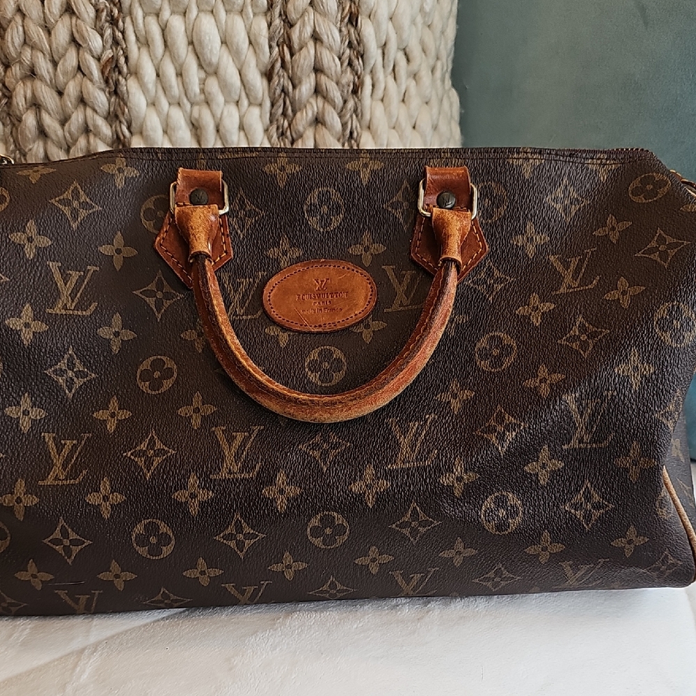 Louis Vuitton Brown Monogram Tote